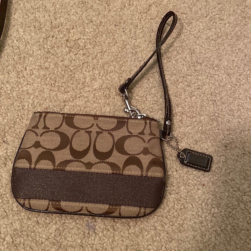 Small Coach Wristlet